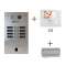 Kit Video Alu 2R 8 Bp 2 Voice Programmé