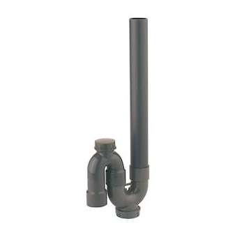 Siphon machine à laver, PVC, D int. 35, sortie verticale D40|Valentin-VA280220009300