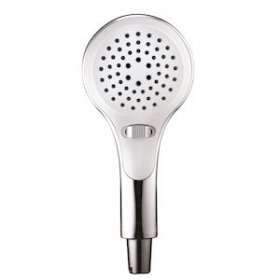 Douchette 3 jets chromé/blanc, Inouie, système anti-calcaire|Valentin-VA292080000000