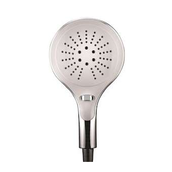 Douchette 3 jets chromé/gris, Inouie Plus, système anti-calcaire|Valentin-VA292090000000