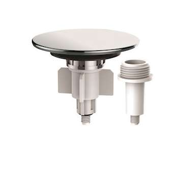 Clapet inox D65 mm et entretoise, pr bonde universelle lavabo réf 6093/6250|Valentin-VA204360000000