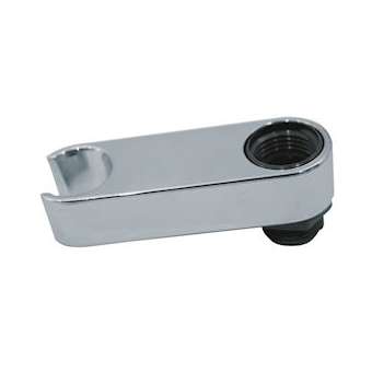 Support dessus dessous ABS chromé pour douchette, à fixer sur robinetterie 1/2'|Valentin-VA290350000000