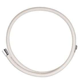 Flexible de douche PVC 1,50m blanc, anti-pincement, résistance traction 50kg|Valentin-VA299120000100