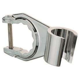 Support cavalier ABS chromé pour douchette, à fixer sur robinetterie 1/2'|Valentin-VA299600000000