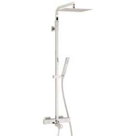 Combiné Touareg Bain/douche, robinet thermostatique, pomme haute 300x300 mm|Valentin-VA266680000000