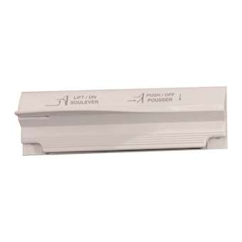 Trappe aspirante de cuisine blanche seule 22,86 X 6,53 cm|VCI AJ Group-VCIVTA02SB