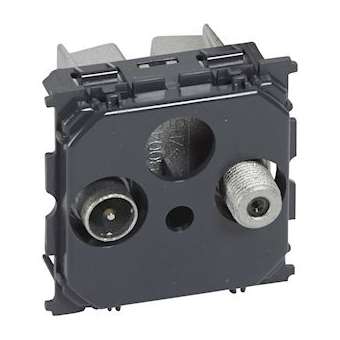 Prise TV-SAT Céliane étoile blindée - Classe A compatible 4G Lte|Legrand-LEG067392