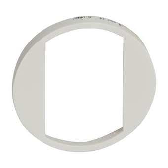 Enjoliveur Céliane interrupteur, va-et-vient ou poussoir porte étiquette -blanc|Legrand-LEG068014