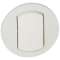 Enjoliveur simple Céliane IP44 pour référence 067001 ou 067031 - Blanc