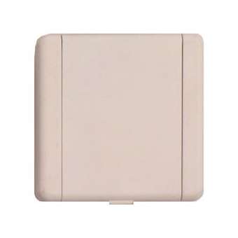 Prise contemporaine en métal 8.9 X 8.9 cm amande|VCI AJ Group-VCIV559A