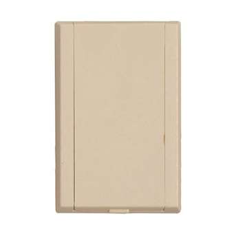 Prise plastique en ABS 8.9 X 13.3 cm amande|VCI AJ Group-VCIV540A