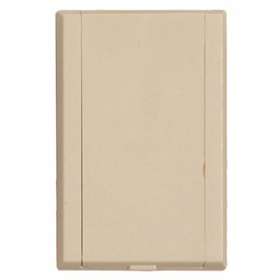 Prise plastique en ABS 8.9 X 13.3 cm amande|VCI AJ Group-VCIV540A