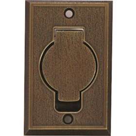 Prise rustique en métal 8.2 X 12.7 cm rustique|VCI AJ Group-VCIV548R