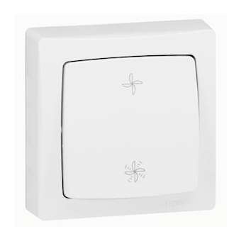 Commande de VMC Appareillage saillie complet - blanc|Legrand-LEG086016