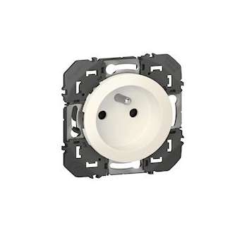 Prise de courant 2P+T à puits dooxie 16A finition blanc|Legrand-LEG600337