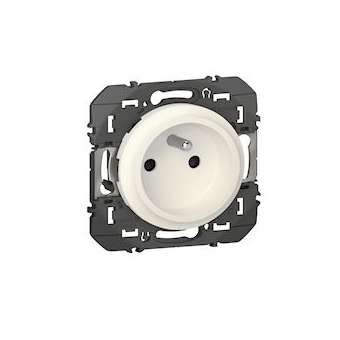 Prise de courant easyréno 2P+T faible profondeur dooxie 16A finition blanc|Legrand-LEG600328