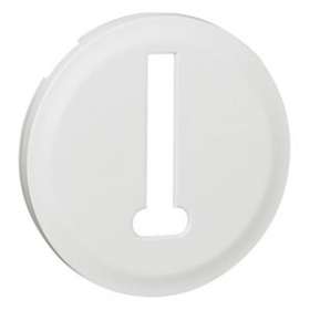 Enjoliveur Céliane pour prise téléphone 8 contacts - Blanc|Legrand-LEG068238