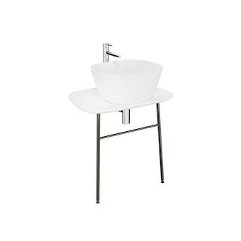 Plural console murale basse pour vasque, Edelweiss, 68,5 cm|Vitra France-GIR62561