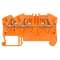 Bloc jonc Viking3 à ressort - 1 jonc/3 conduct - 1entr/2 sort - orange - pas 5|Legrand-LEG037242