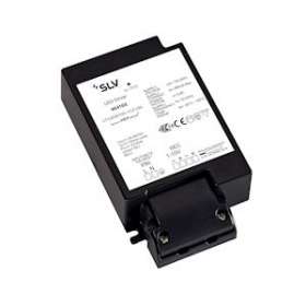 Alimentation LED, intérieur, noir, 40W, 700mA, serre-câble inclus|SLV-DC5464168