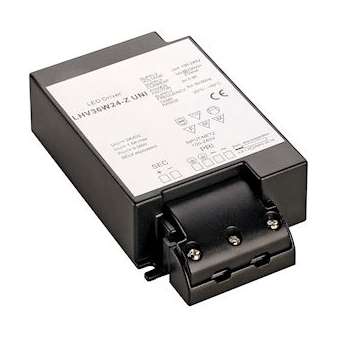 Alimentation LED, intérieur, noir, 36W, 24V|SLV-DC5470544
