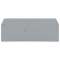 Plaque intermédiaire / Gris|Wago contact-WAG280-324