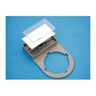 Porte repère pour boutons type PTPS-22 17 x 30 mm|Cembre-CMB34002