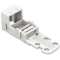 Adapt. fix pour bornes à 2 conducteurs Série 221 - 4 mm², blanc|Wago contact-WAG221-502