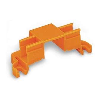 Adaptateur TS35 ou vis pour borne micro 4 compartiments|Wago contact-WAG243-112