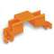 Adaptateur TS35 ou vis pour borne micro 4 compartiments|Wago contact-WAG243-112