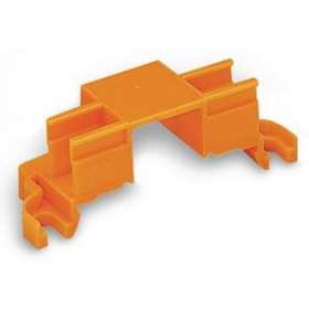 Adaptateur TS35 ou vis pour borne micro 4 compartiments|Wago contact-WAG243-112