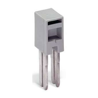 Contact de pontage Horizontal / Gris|Wago contact-WAG285-435