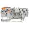 Borne de passage pour 3 conducteurs avec levier et Push-in CAGE CLAMP 2,5mm², g|Wago contact-WAG2102-1301