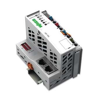Contrôleur Modbus TCP G4 2ETH, gris clair|Wago contact-WAG750-891