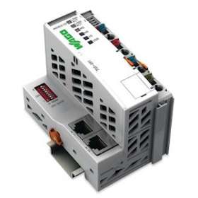 Contrôleur Modbus TCP G4 2ETH, gris clair|Wago contact-WAG750-891