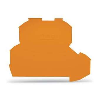 TOPJOB'S Plaque d'extrémité et intermédiaire 2 étages 2C / Orange|Wago contact-WAG2002-2292