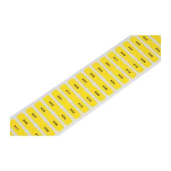 Etiquettes PET blanches 20x8mm 3000/Rl|Wago contact-WAG210-807