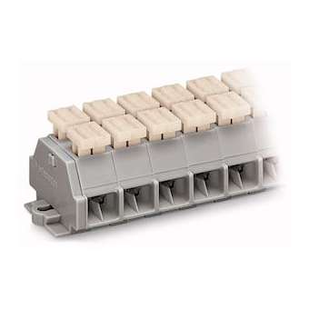 Barr borne 4c 1.5mm² 11p/a/br/fix|Wago contact-WAG261-211-342-000