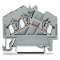 Borne de passage 3C / 2,5 mm² / CFMC / Gris|Wago contact-WAG280-641