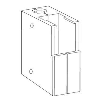 pièce de fixation - blanc - pour voilure RX pour LAVIGO|Waldmann-WAE191116019-00659083