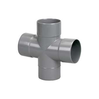 PVC Culotte Dble Prl MF 87DEG30 100 GN|Wavin-WAV3025813