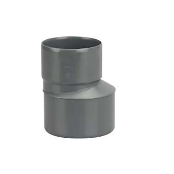 PVC Reduction Excentree 100x75 GN|Wavin-WAV3025538