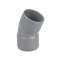 PVC Coude FF 22DEG30 40 GN|Wavin-WAV3025558