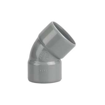 PVC Coude FF 45DEG 40 GN|Wavin-WAV3026067