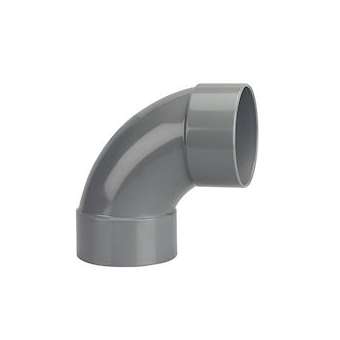 PVC Coude FF 87DEG30 110 NU|Wavin-WAV3026202