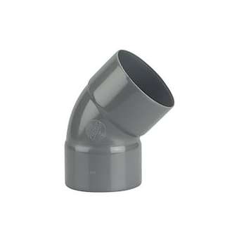 PVC Coude FF 45DEG 110 NU|Wavin-WAV3026209