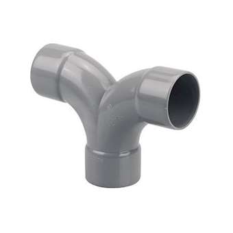 PVC Coude Double Par FF 87DEG30 40 GN|Wavin-WAV4005700