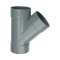PVC Culotte FF 45DEG 200 NU|Wavin-WAV4005847