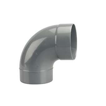 PVC Coude MF 87DEG30 160 GN|Wavin-WAV3026034