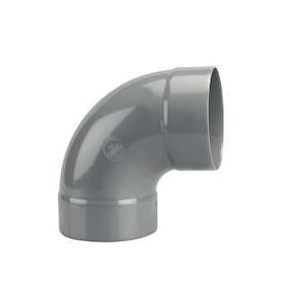 PVC Coude FF 87DEG30 160 GN|Wavin-WAV3026050